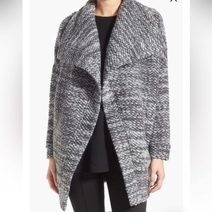 NORDSTROM Wool Blend Sweater Coat